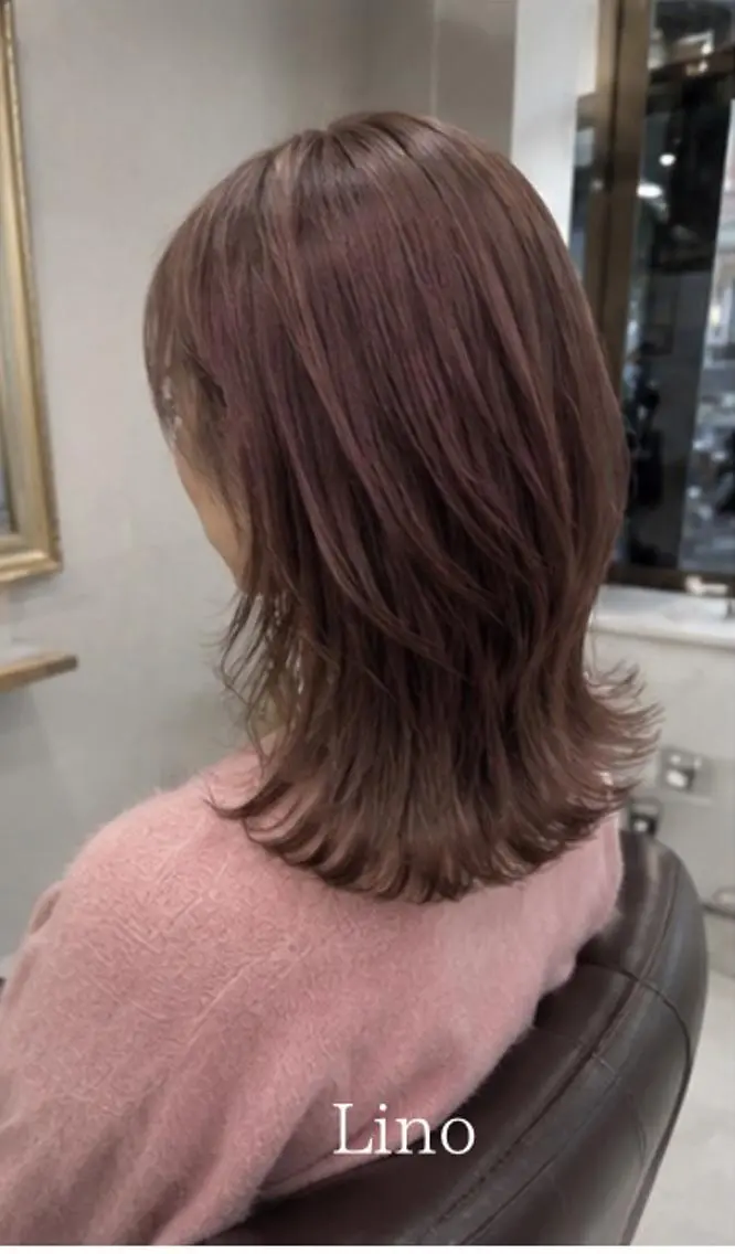 カラー ミディアム Jr. Lienのヘアスタイル