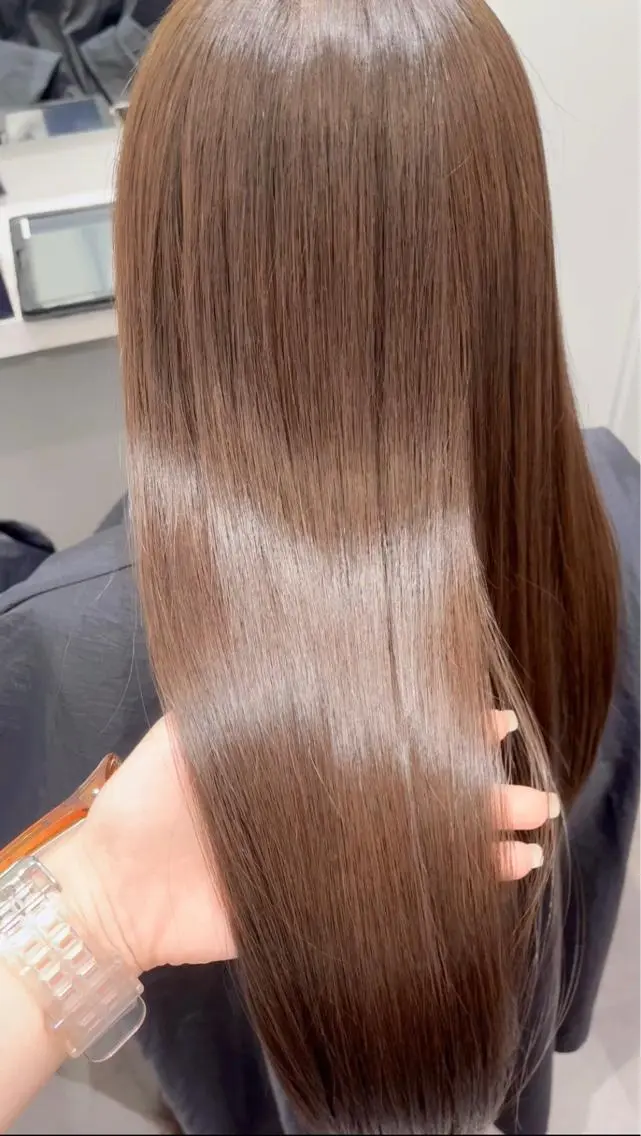 セミロング カラー トリートメント カット ヘアカラー トリートメント 似合わせ特化🌷 kasumiのヘアスタイル