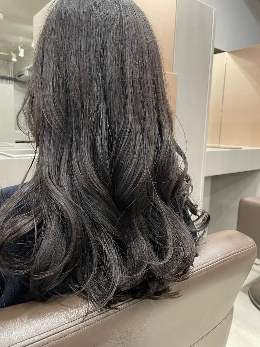 ロング 吉田一輝 外国人パーマのヘアスタイル
