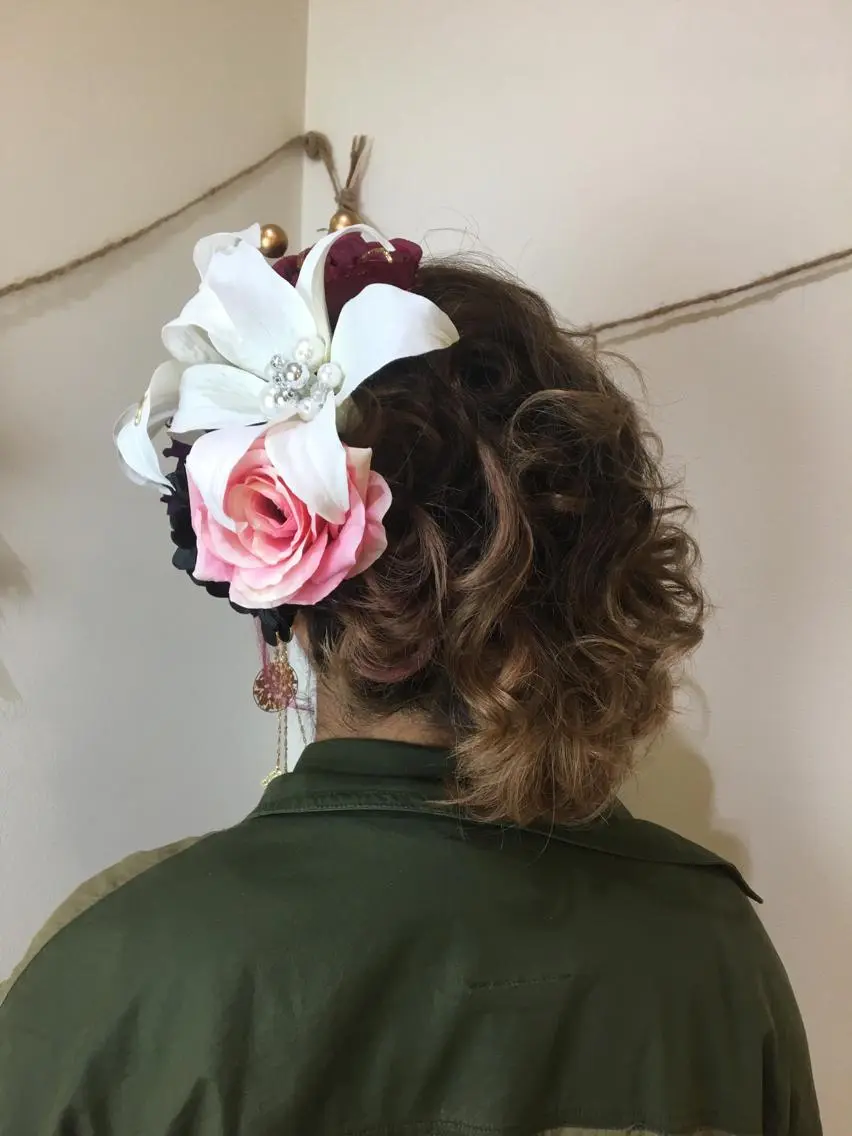 ミディアム ヘアアレンジ ボブ 広がり、まとまらない お悩み改善/ 中田のヘアスタイル