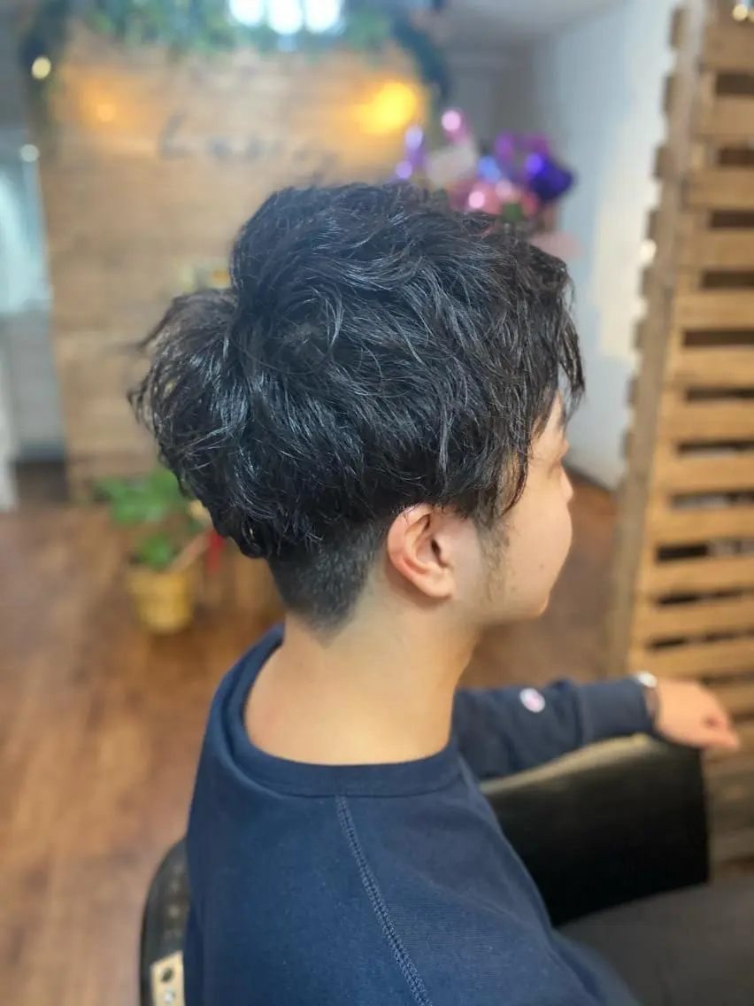 ショート メンズ メンズパーマ Luzir⭐︎ GEN⭐︎のヘアスタイル