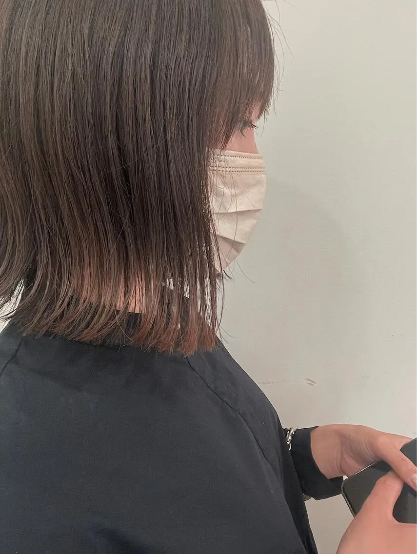 ミディアム HCA studioのヘアスタイル