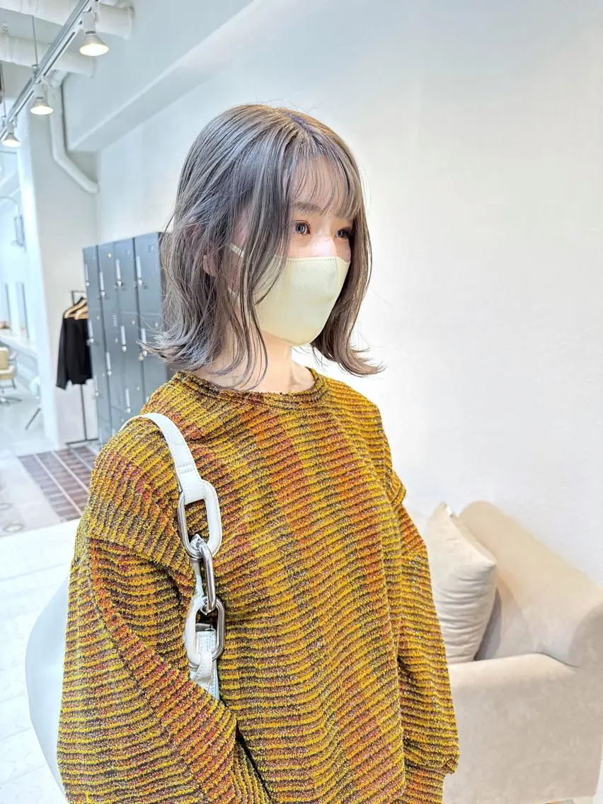 セミロング マンツーマン施術🦋 ayajuのヘアスタイル