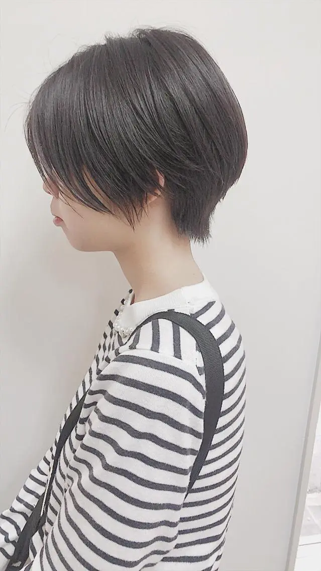 ショート カラー パーマ ショートボブ髪質改善 縮毛矯正のプロ山道潤のヘアスタイル