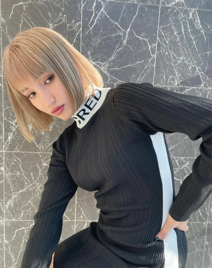 ショート チダアキフミ Ash大森のヘアスタイル