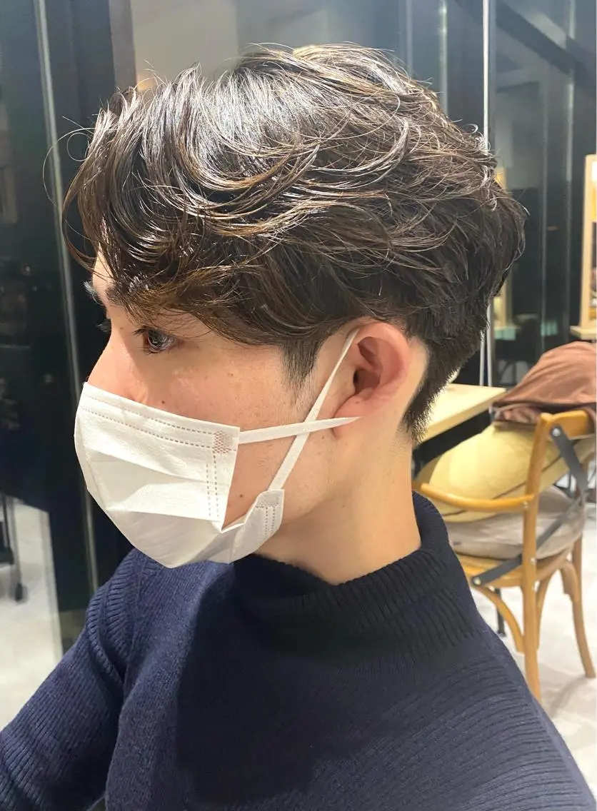 ショート パーマ メンズ カット パーマ トリートメント 似合う髪型が 分からない方へのヘアスタイル