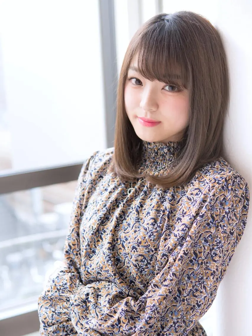 ミディアム 永野 良一のヘアスタイル