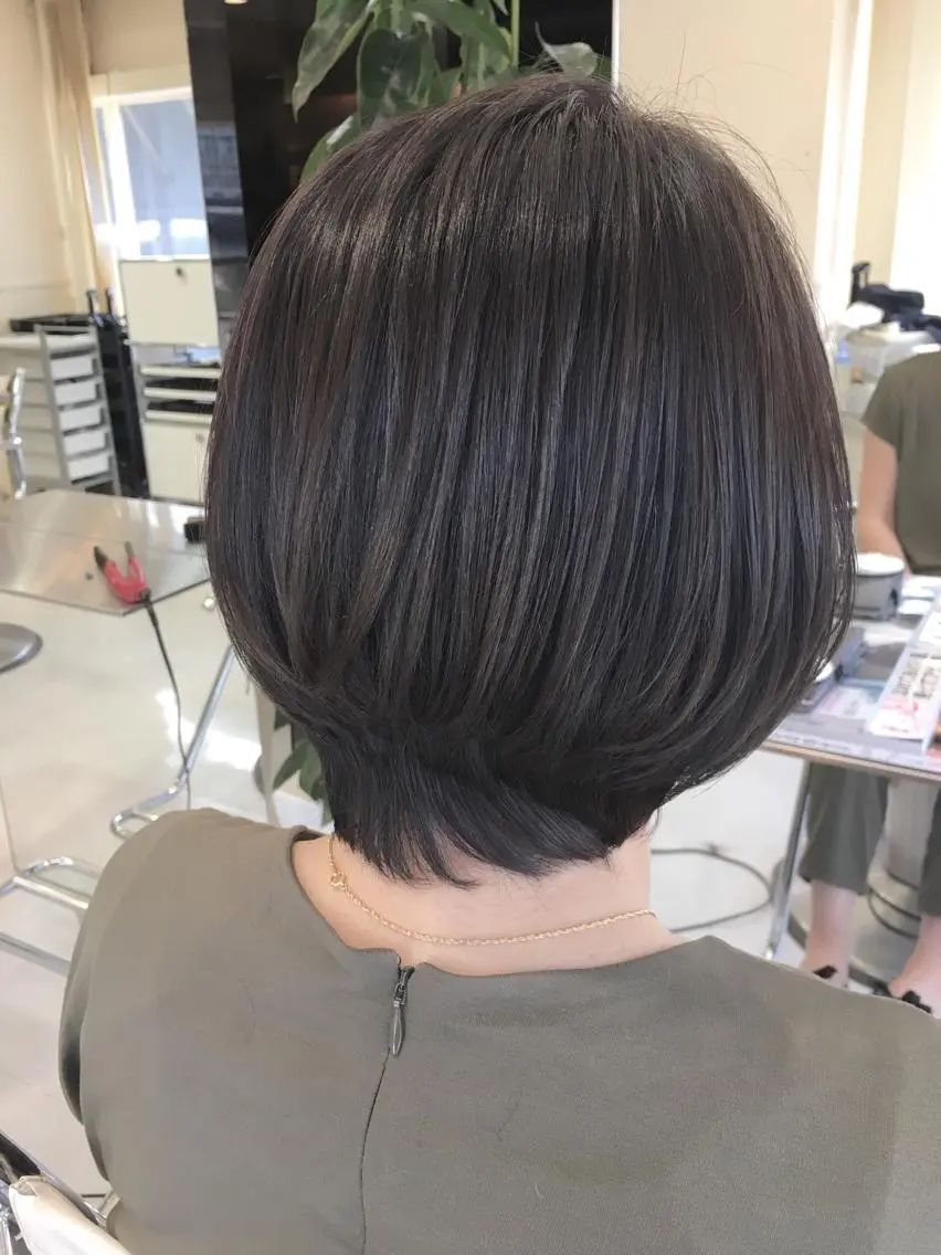 ショート カラー カット ヘアカラー トリートメント 瀧本 顕のヘアスタイル