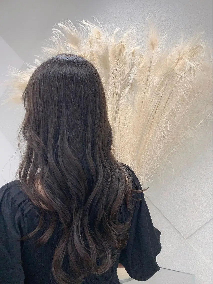 ロング ヘアカラー トリートメント ハイトーン特化サロン 💎MOCA💎のヘアスタイル