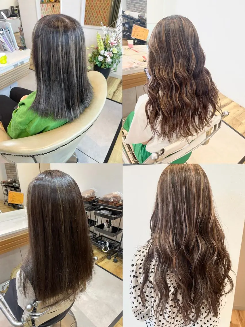ロング 碇山 楓己のヘアスタイル