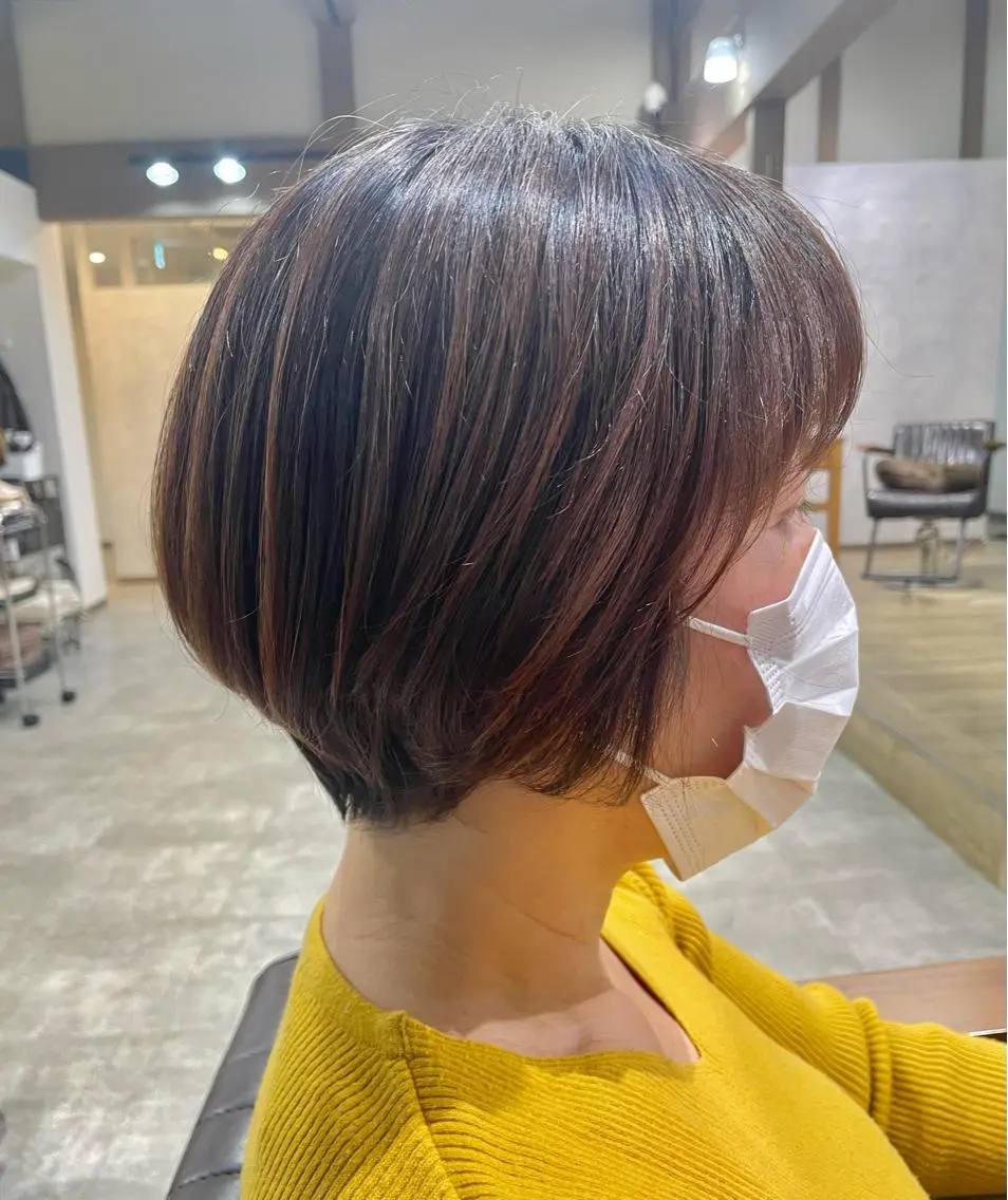 ショート ショートヘア 木村 真知子のヘアスタイル