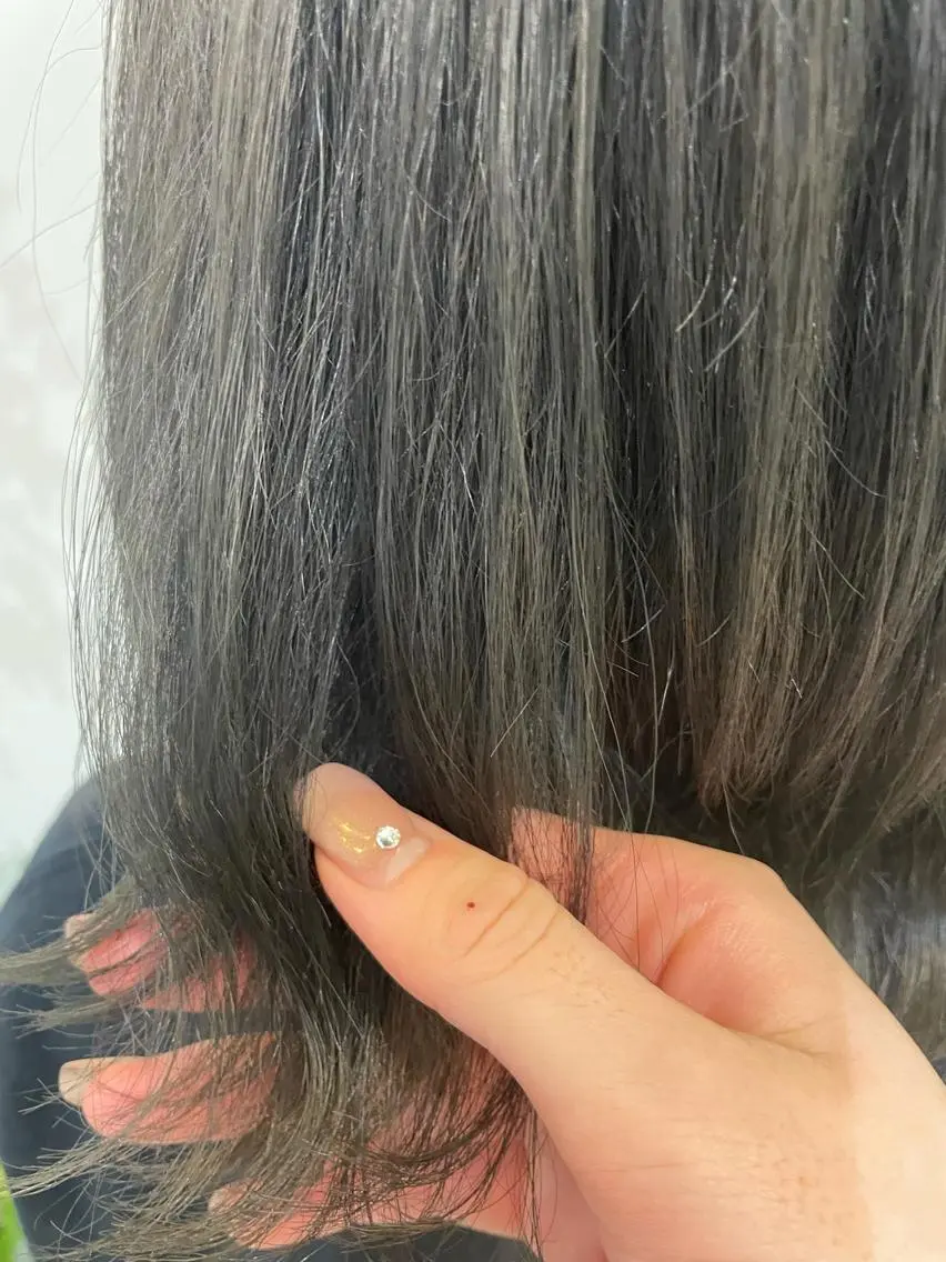 カラー 髪質改善カラー🤍 エクステ✨君島由実子のヘアスタイル