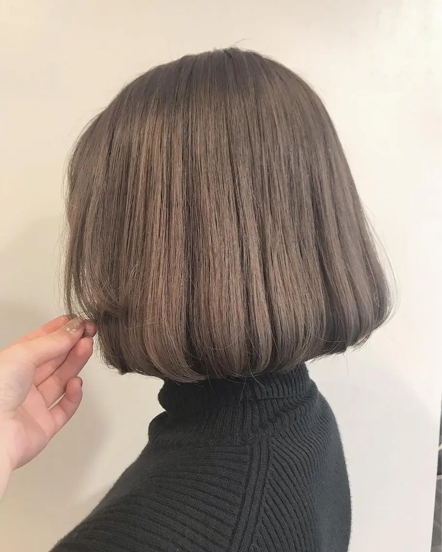 ショート カラー 烏丸韓国ヘア🇰🇷 ayaka🎀のヘアスタイル