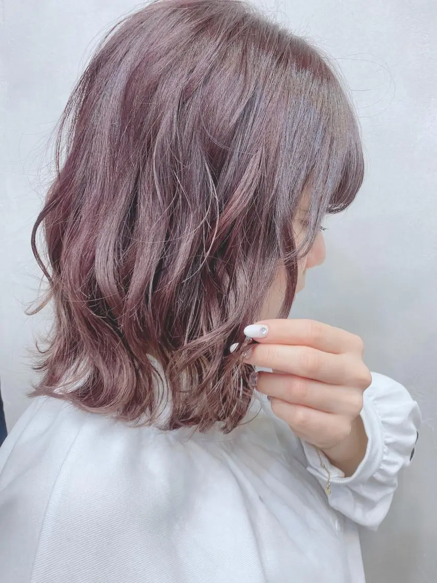 ミディアム カラー ヘアアレンジ FAAM Tsuneのヘアスタイル