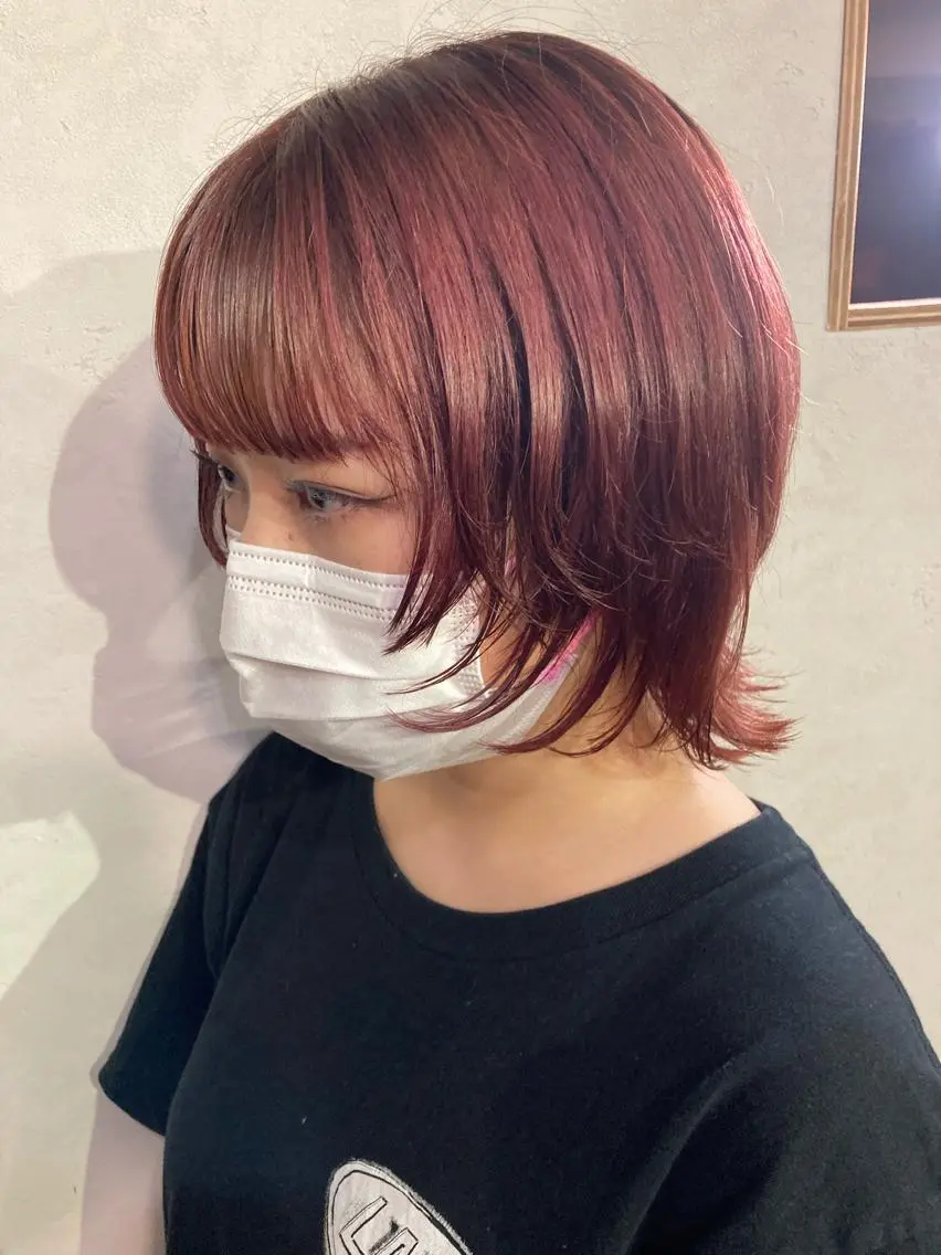 ショート カラー ウルフカット 🌸髪質改善特化🌸 店長 ゆうやのヘアスタイル