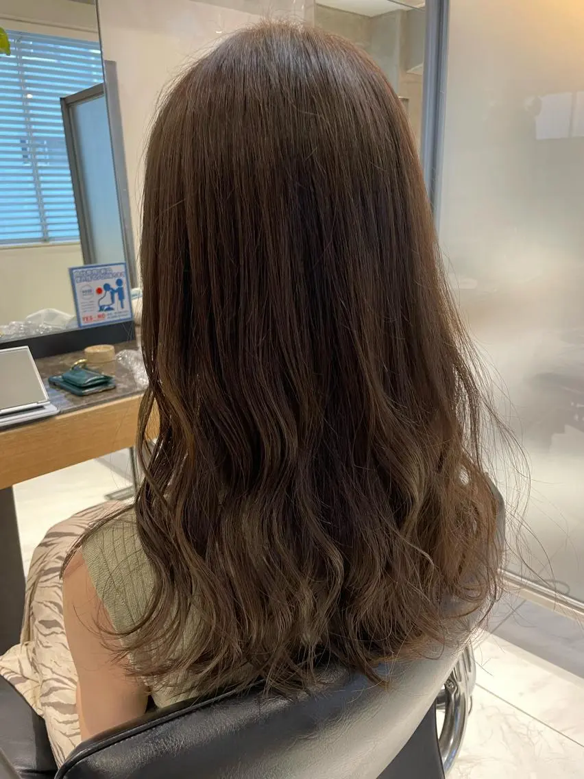 ロング カラー カット ヘアカラー トリートメント 🦕小林 大地🦕のヘアスタイル