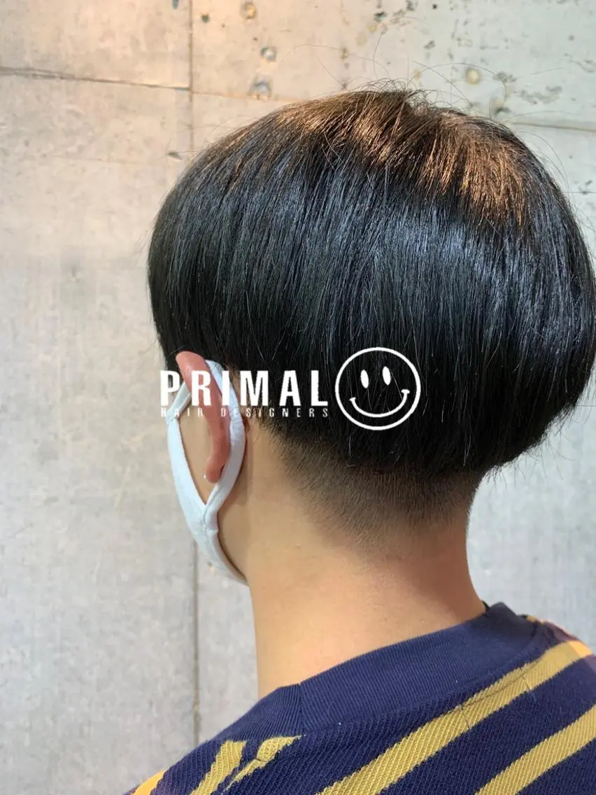 ショート カット パーマ トリートメント 佐瀬竜矢PRIMAL /portのヘアスタイル