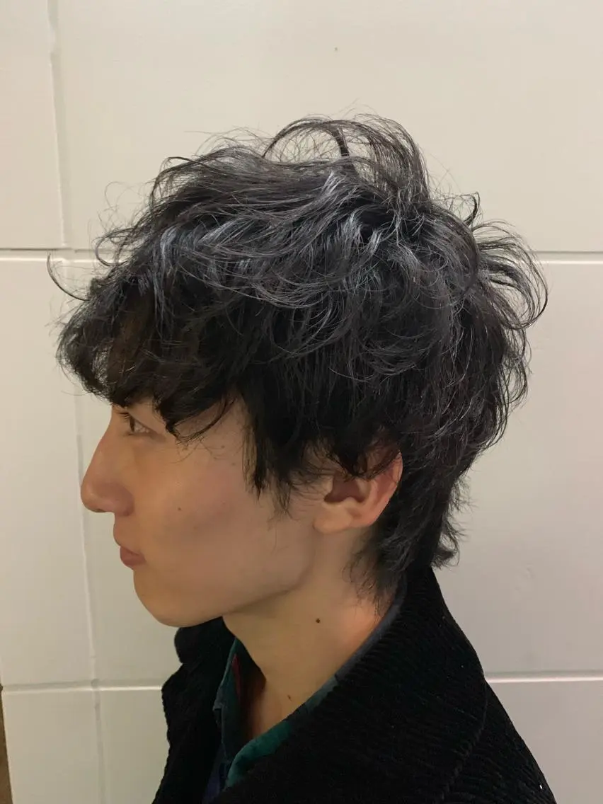 ショート パーマ メンズ メンズパーマ レイヤーカット 美髪✖️似合わせ 🌻ヒトミのヘアスタイル