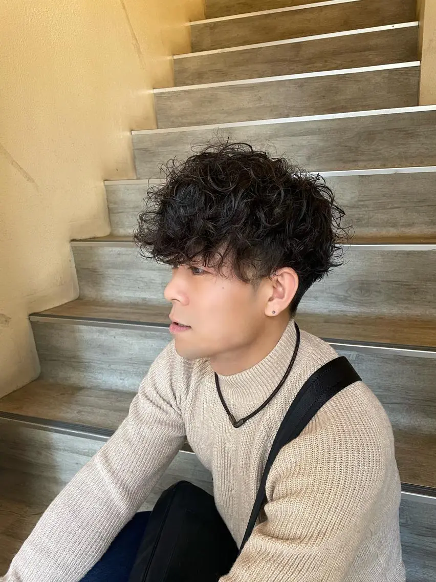 メンズ メンズパーマ 工藤 綾華のヘアスタイル