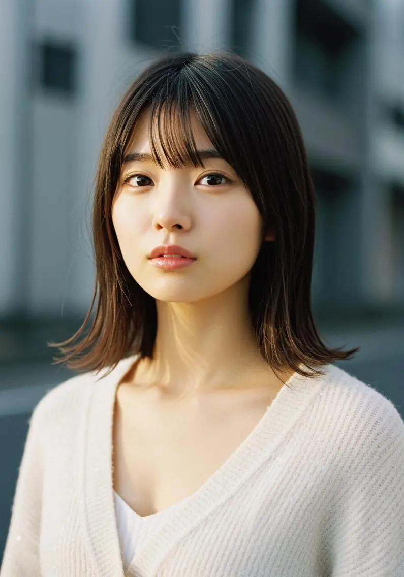 ミディアム 外ハネヘア 🧸コトナ越谷 🍯豊田さくらのヘアスタイル