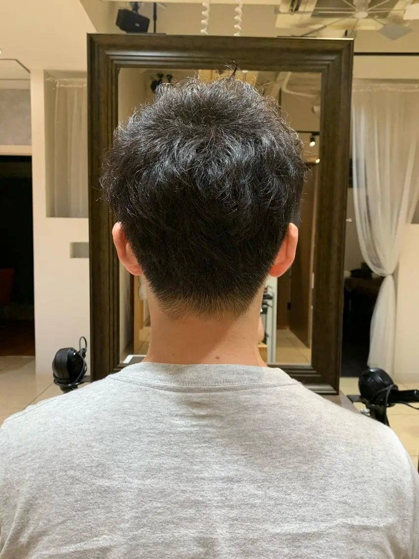 メンズ カット ヘッドスパ 似合わせカラー/艶 髪質改善/ヨシザキのヘアスタイル