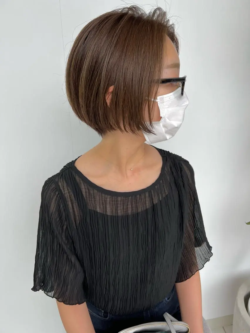 ショート カラー ハルキ/ 髪質改善のヘアスタイル