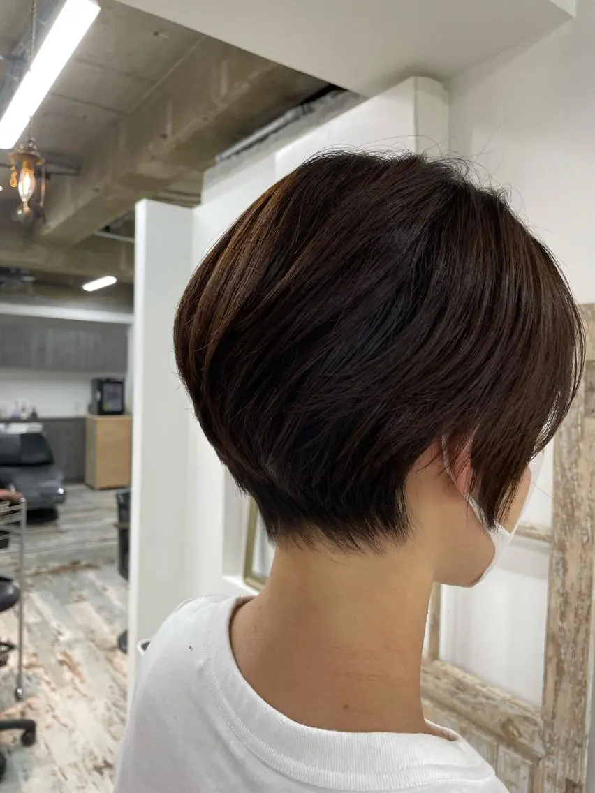 ショート ショートヘア 蛭田 雅之のヘアスタイル
