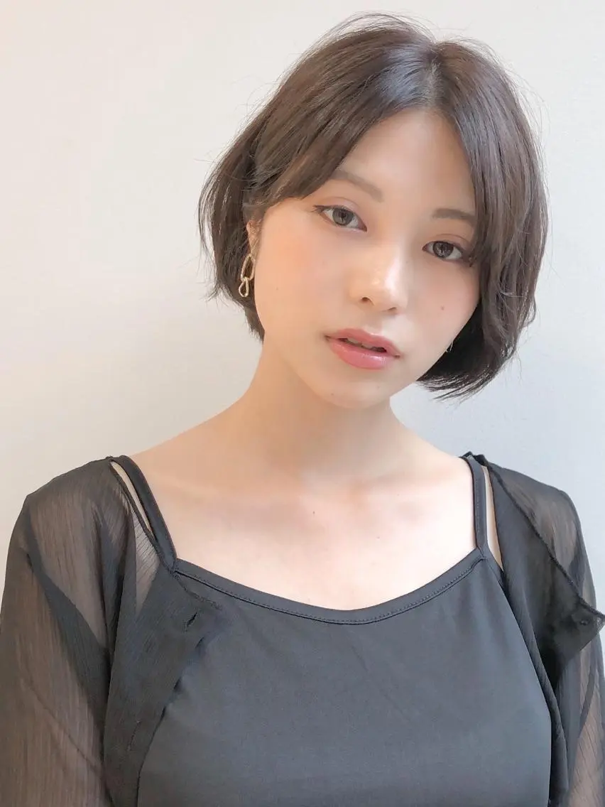 ミディアム ボブ レイヤー×髪質改善✨ 渋谷/佐藤侑哉のヘアスタイル