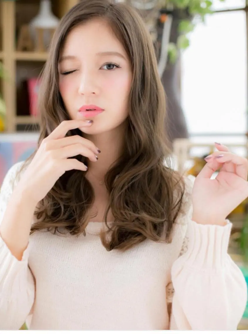 セミロング カラー パーマ ヘアカラー 後悔はさせません 🔥💪千原一輝のヘアスタイル