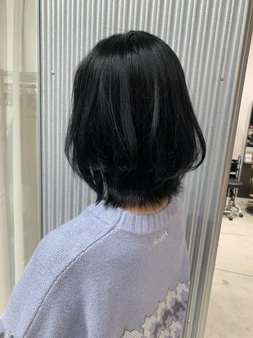 ショート カラー ヘアアレンジ ヘアカラー トリートメント yuka .のヘアスタイル