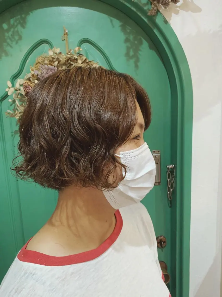 ショート カット ヘッドスパ 佐藤 美咲のヘアスタイル