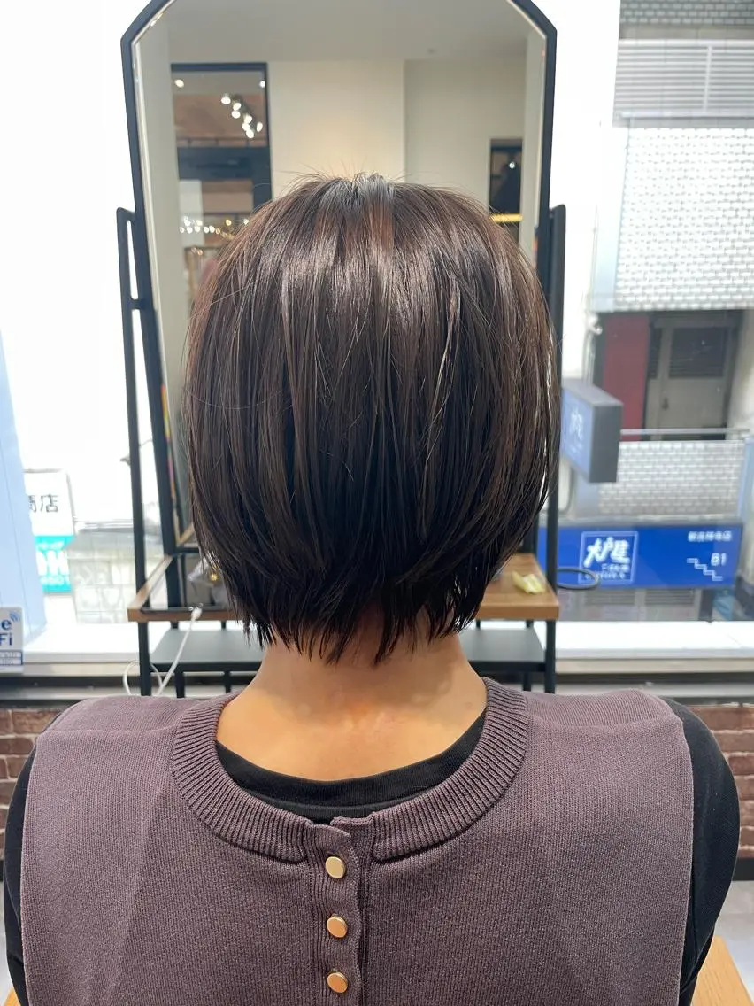 ショート カラー ショート/酸スト/ 髪質改善/小林のヘアスタイル