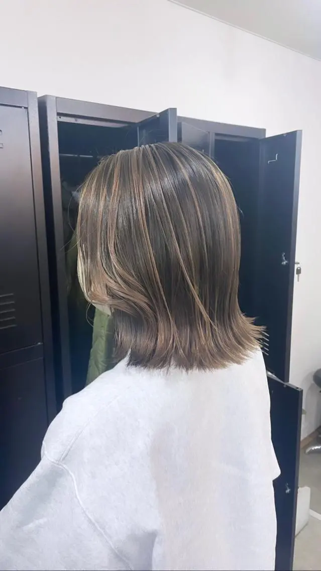 ミディアム カラー パーマ ヘアアレンジ メンズ キッズ ネイル マツエク・マツパ アイブロウ メンズバレイヤージュ メンズブリーチ メンズハイライト メンズインナーカラー メンズ韓国風 エビスザキレン/メン ズ/心斎橋🌳のヘアスタイル