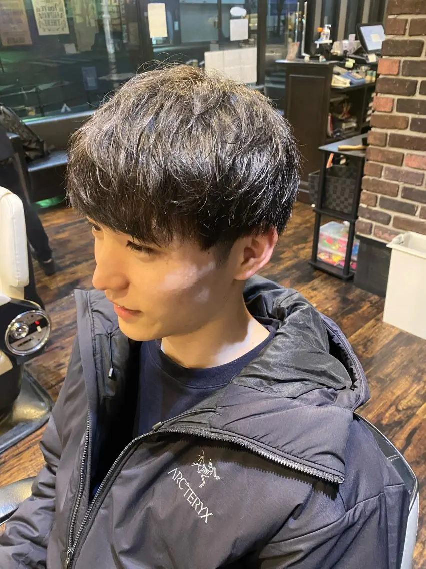 ショート カット 🌟夜から通える🌟 メンズ専門店長RENのヘアスタイル