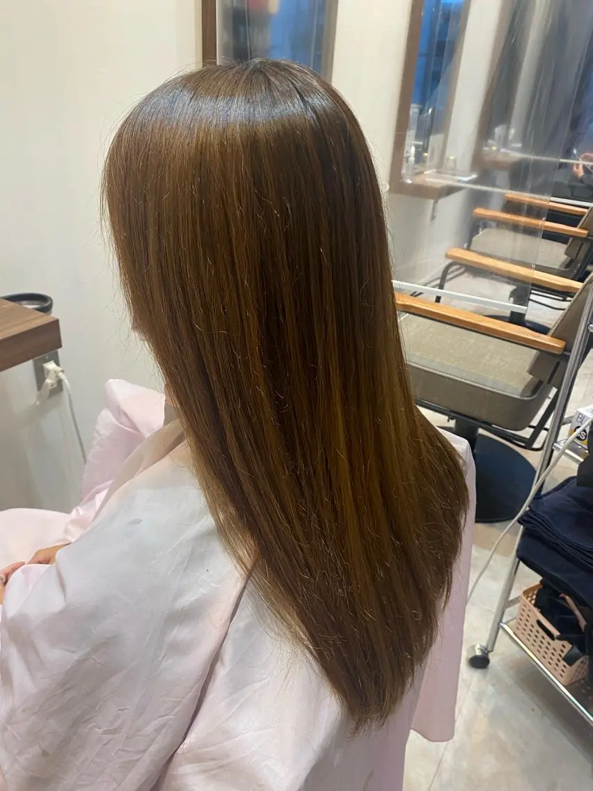 ロング 花見 亜沙美のヘアスタイル