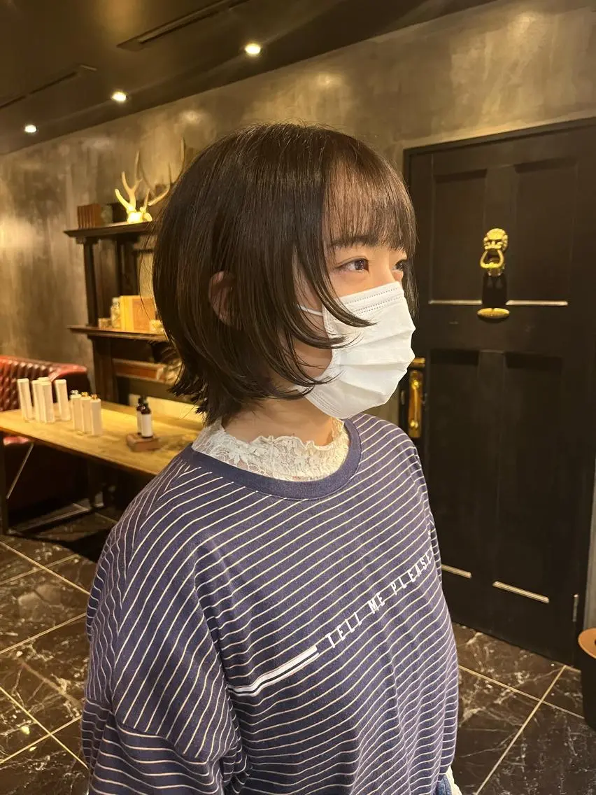ミディアム カラー 🫧透明感カラー🫧 SHINSEIのヘアスタイル