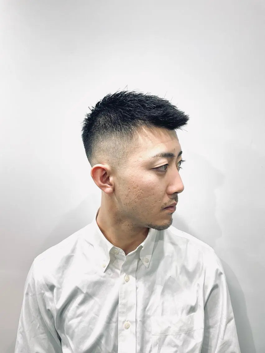 ショート メンズ カット 💈メンズパーマ💈 ナカザワ リョウのヘアスタイル