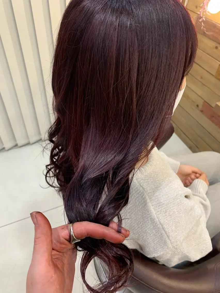 ロング インナーカラー /ヘアメ じゅんのヘアスタイル