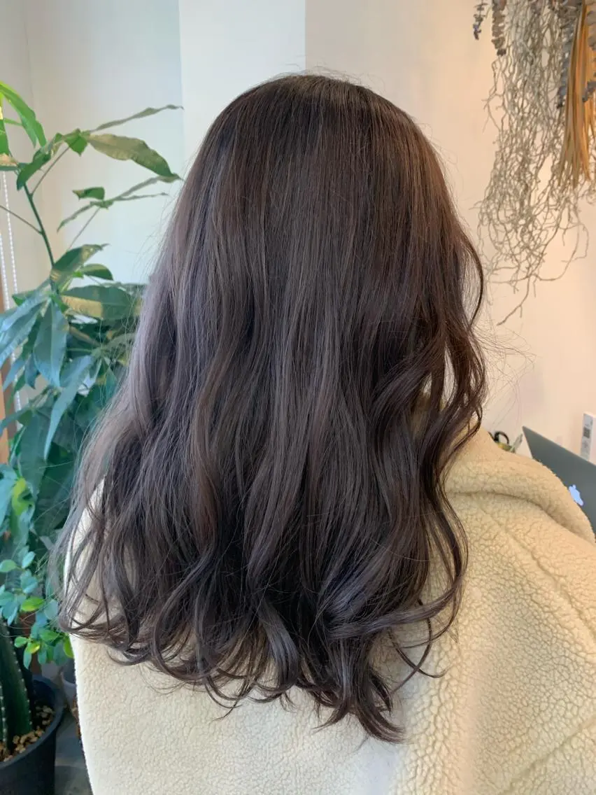 ロング カラー ヘアアレンジ REONA🪽✨薬院 レイヤーカット🫧のヘアスタイル
