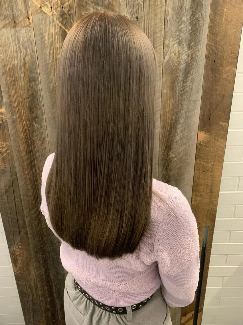 ミディアム カラー カット ヘアカラー トリートメント Bianca  代表 硲　貴亮【東武練馬】のヘアスタイル