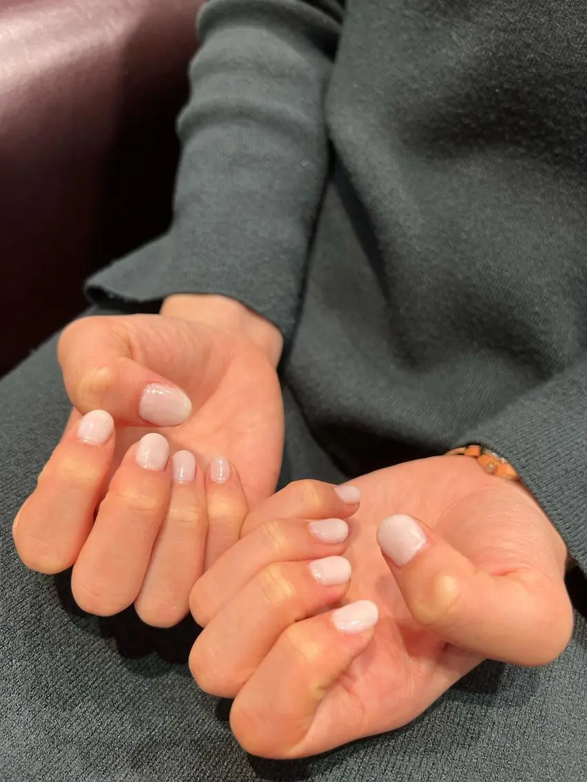 ネイル ハンドネイル なぽ ❤︎長さだし / 韓国nailのネイルデザイン