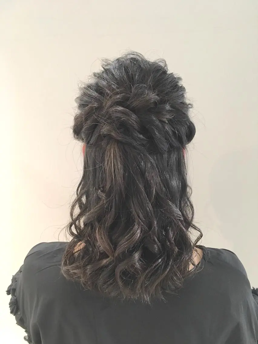 ロング カラー ヘアセット yoshi ☆のヘアスタイル