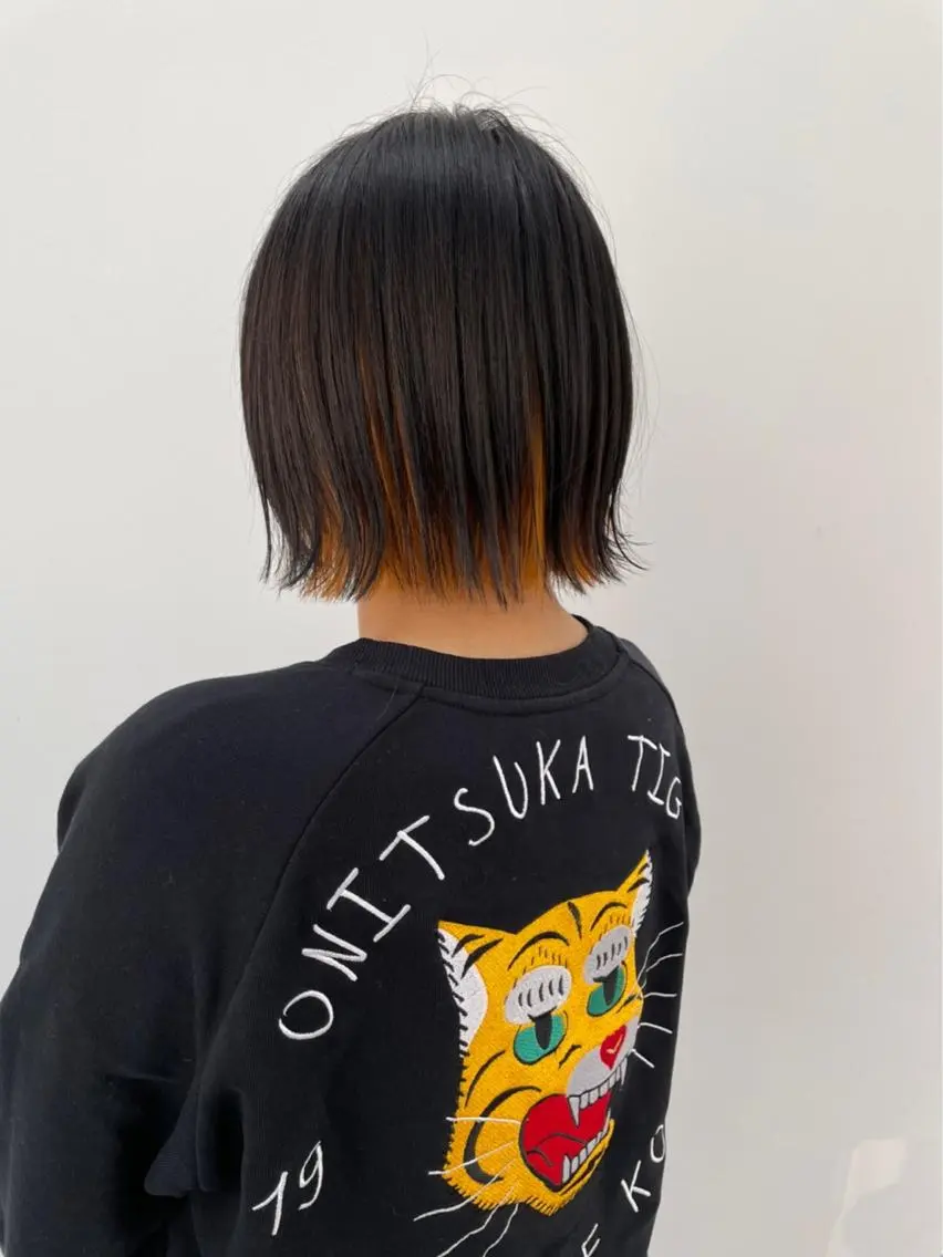 ショート カラー ヘアカラー トリートメント ヘアセット 中村 優太のヘアスタイル