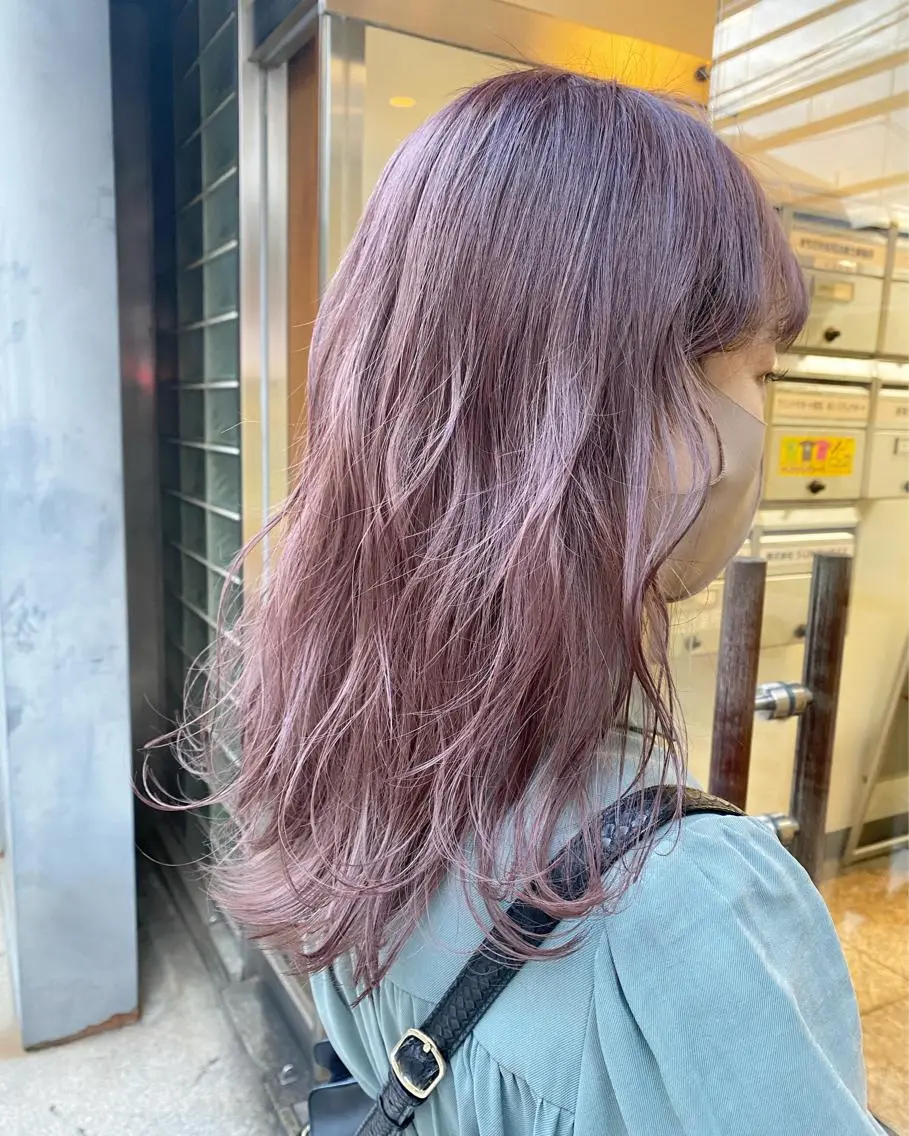 ロング カット ヘアカラー トリートメント KANUMA SHUTAのヘアスタイル