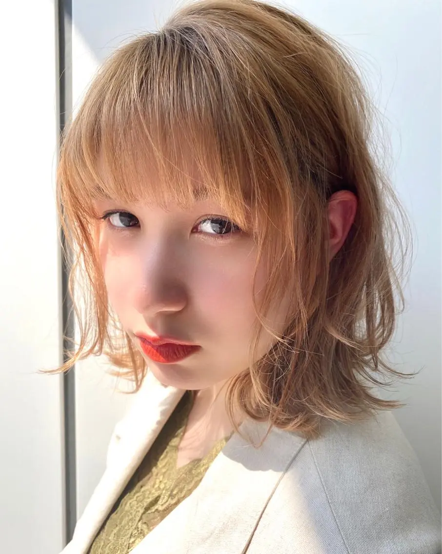 ショート ボブ 愛されヘア♪ 大森春奈のヘアスタイル