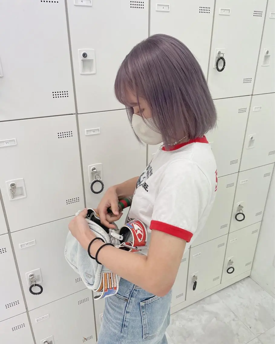 ショート カラー ヘアカラー トリートメント 💗🤍透明感カラー 🤍💗kanonのヘアスタイル