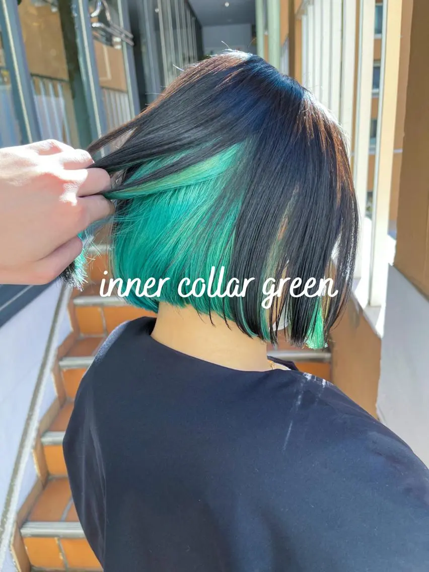 ミディアム カラー ヘアアレンジ メンズ メンズインナーカラー インナーカラー 提案型カウンセリング が大好評✨鈴木瑛也のヘアスタイル