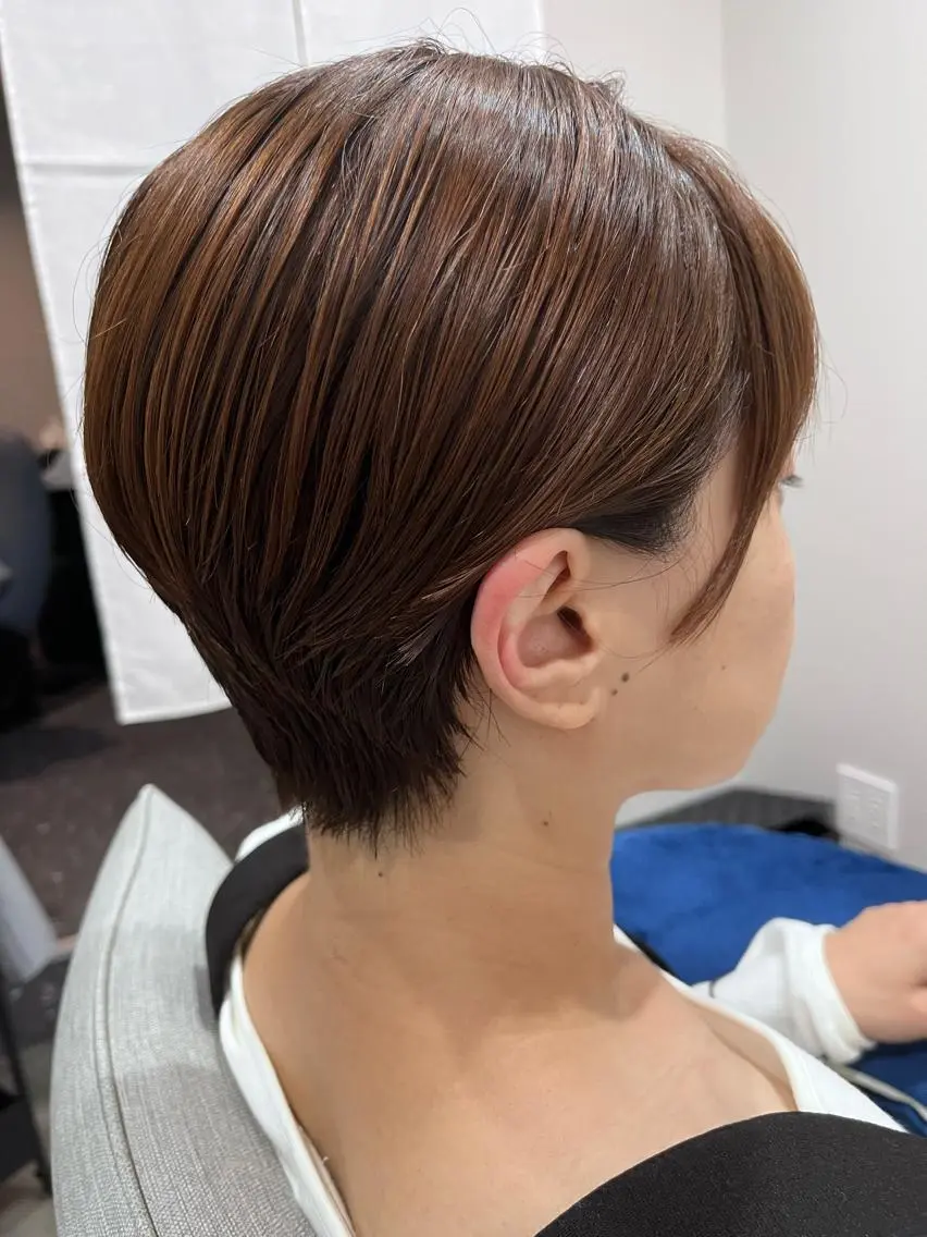 ショート liL hair サトウリョウタのヘアスタイル
