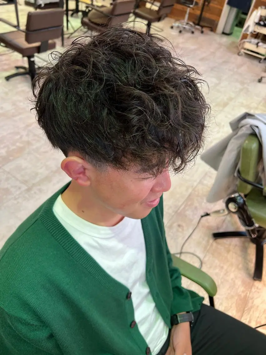 パーマ plaatje ハルトのヘアスタイル