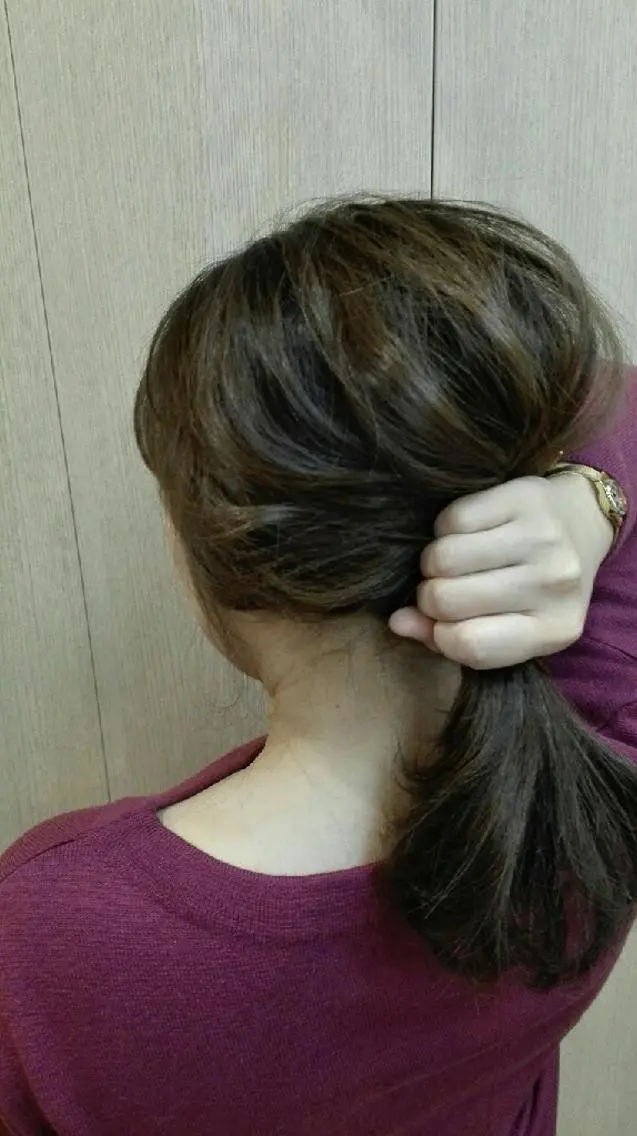 セミロング カラー パーマ マツエク・マツパ ネイル ヘアアレンジ 簡単アレンジ MEGUMI megumiのヘアスタイル